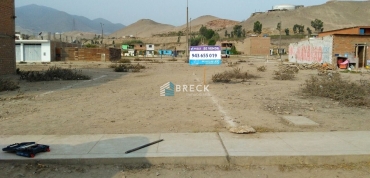 Venta De Terreno (lote 29)  - Carabayllo (urb Santa Maria)
